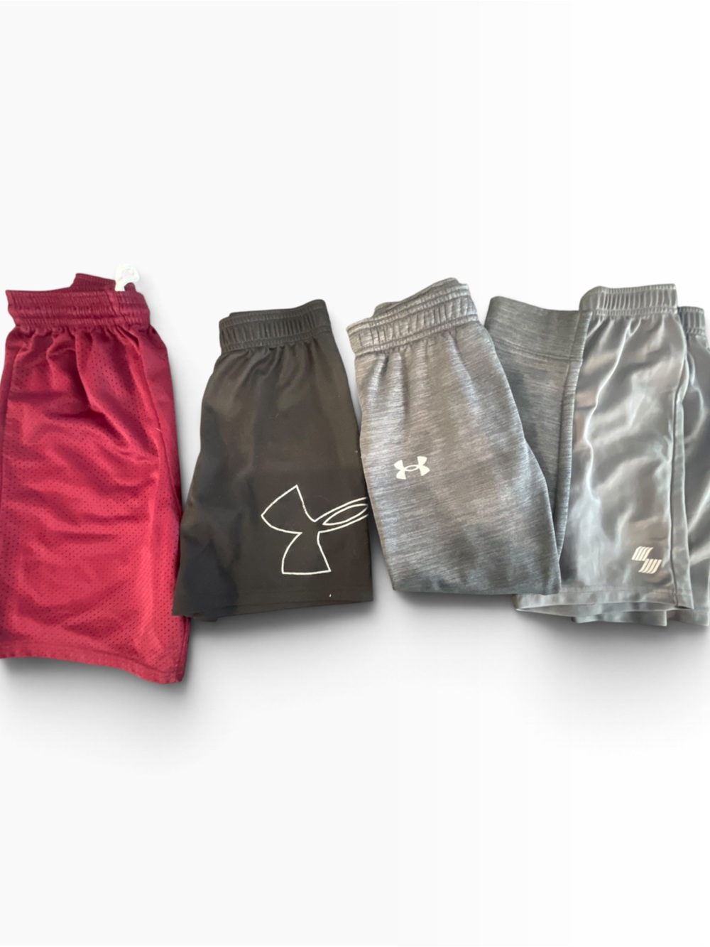 Under Armour Kids Athletic Shorts and Pants - Red, Black, Gray